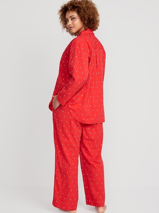 Image number 6 showing, Oversized Printed Pajama Set