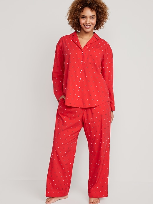 Image number 5 showing, Oversized Printed Pajama Set