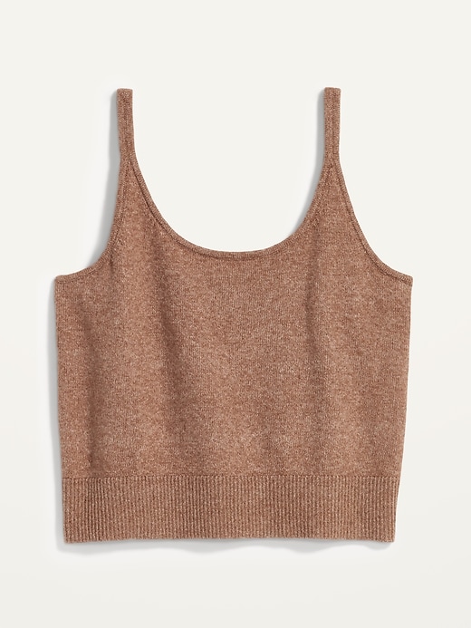 Image number 4 showing, Cozy Cropped Sweater Tank Top