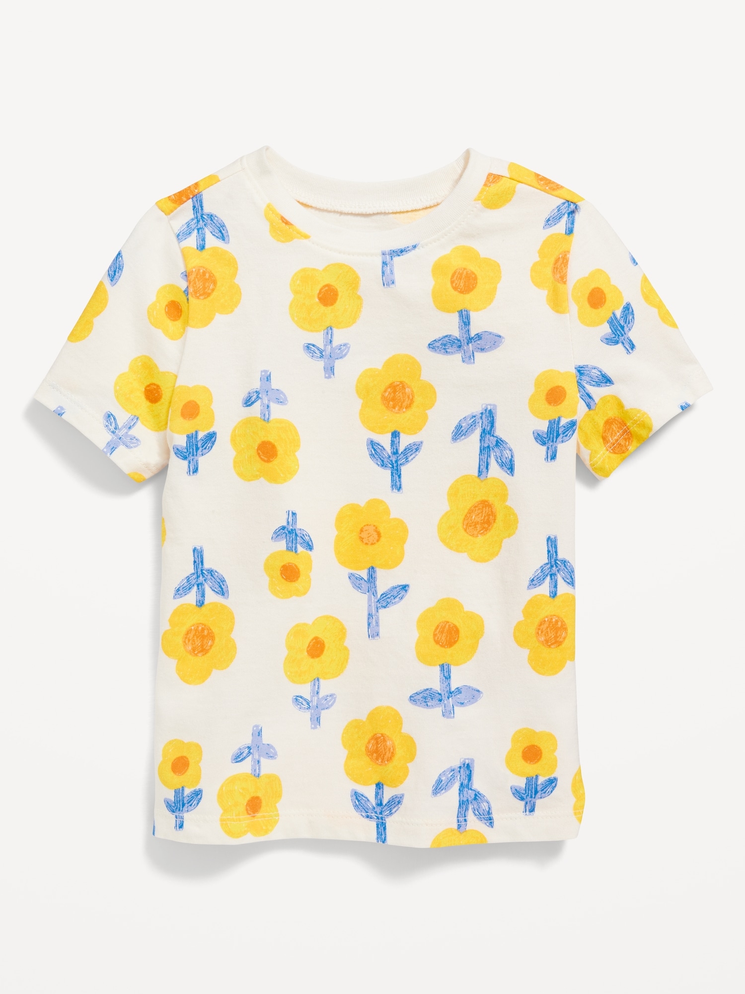 Unisex Printed Crew-Neck T-Shirt for Toddler | Old Navy