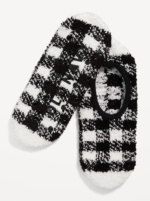 Cozy Gripper-Dot No-Show Socks for Women
