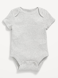 Image number 1 showing, Unisex Short-Sleeve Bodysuit for Baby