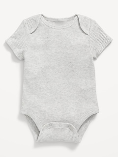 Unisex Short-Sleeve Bodysuit for Baby