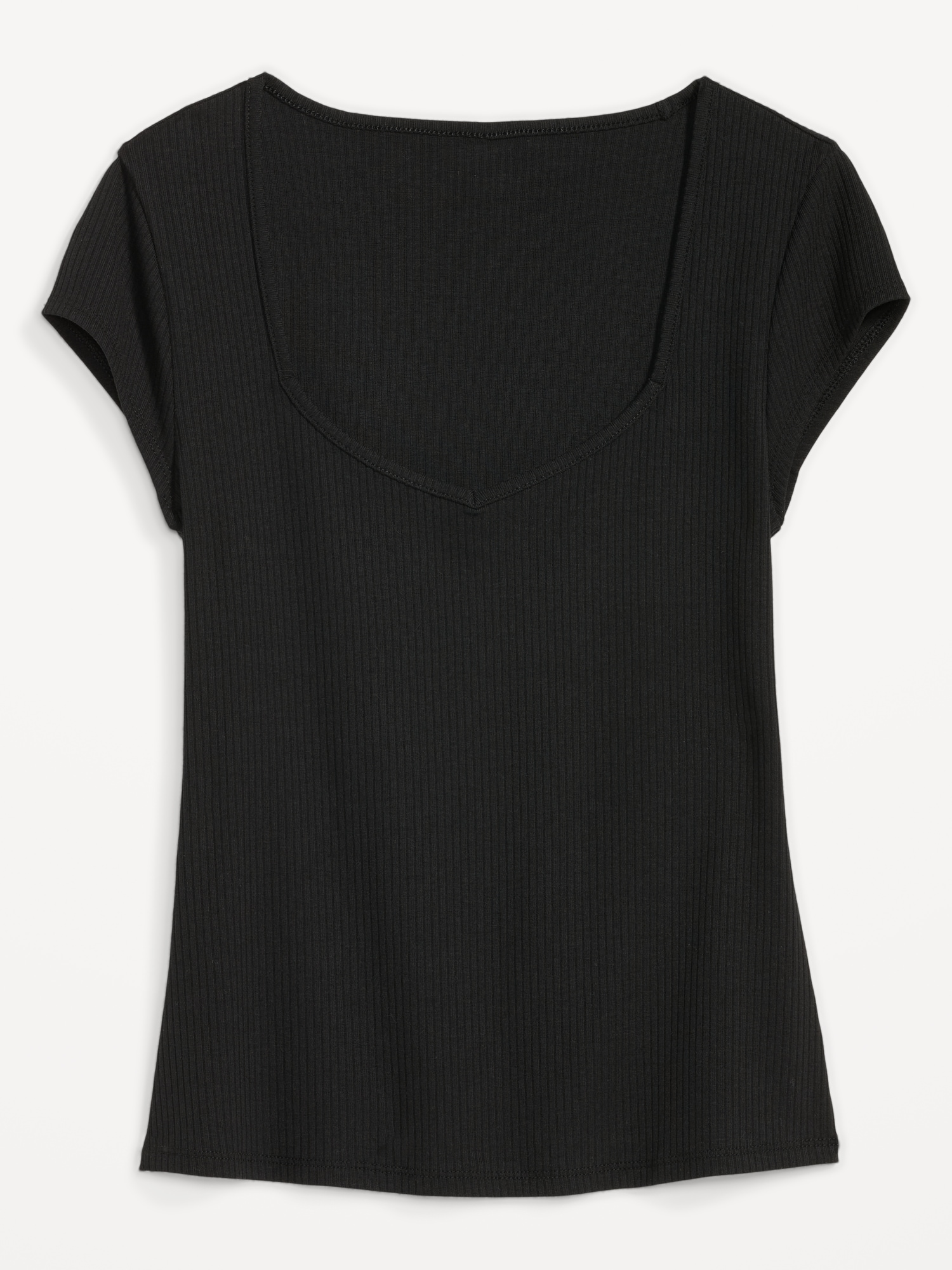 Sweetheart Rib-Knit T-Shirt for Women | Old Navy