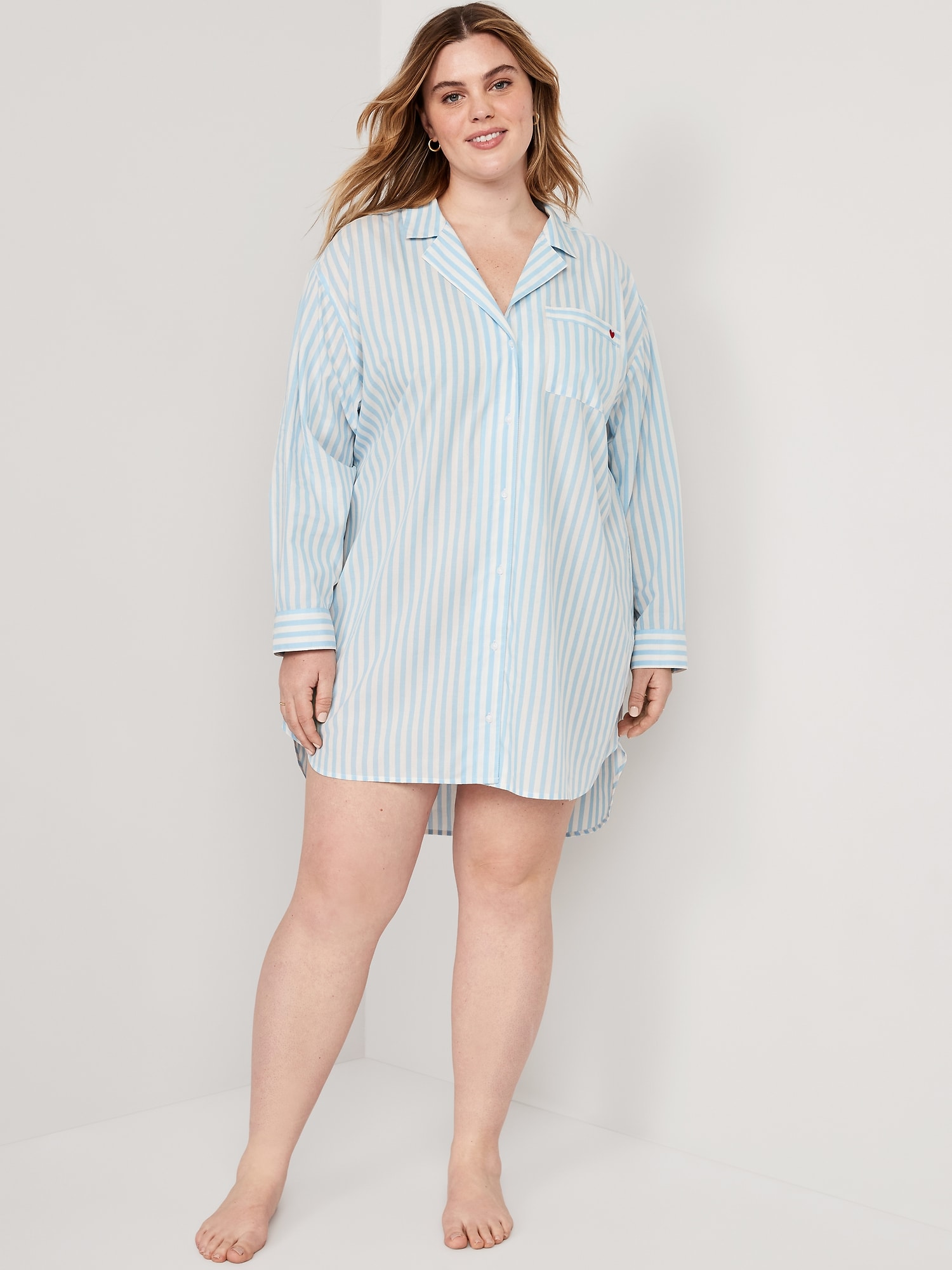 Striped Nightshirt | Old Navy