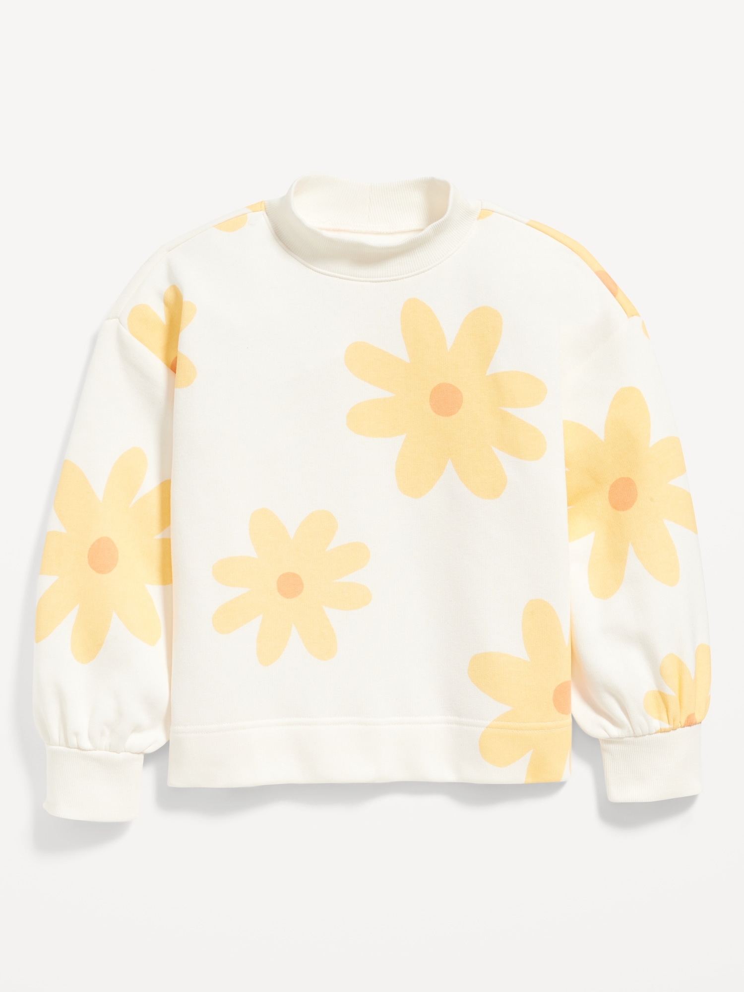 Old navy daisy top sweatshirt