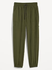 Old Navy Extra High-Waisted StretchTech Performance Cargo Jogger Pants for  Women Black Jack