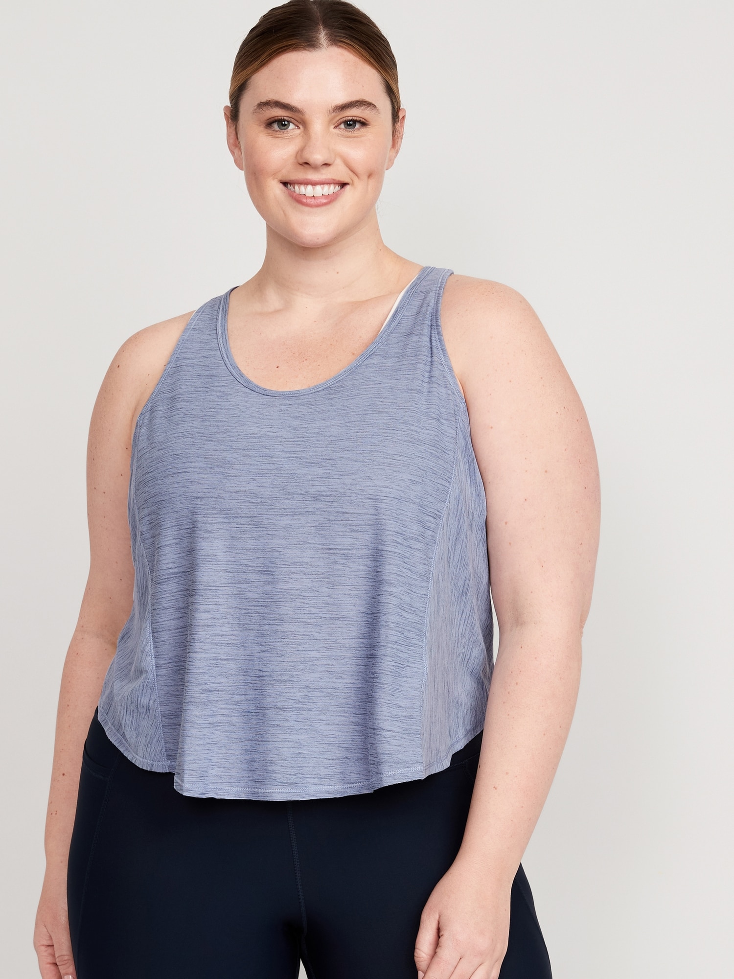 Breathe ON Cropped Racerback Tank Top for Women | Old Navy