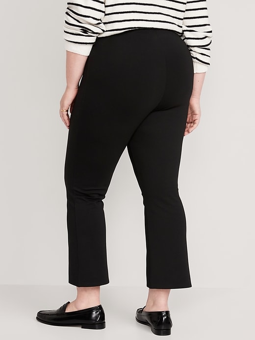 Image number 8 showing, Extra High-Waisted Stevie Crop Kick Flare Pants