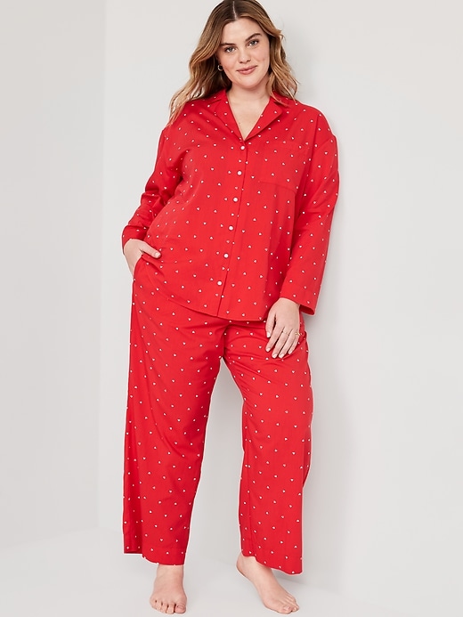 Image number 7 showing, Oversized Printed Pajama Set