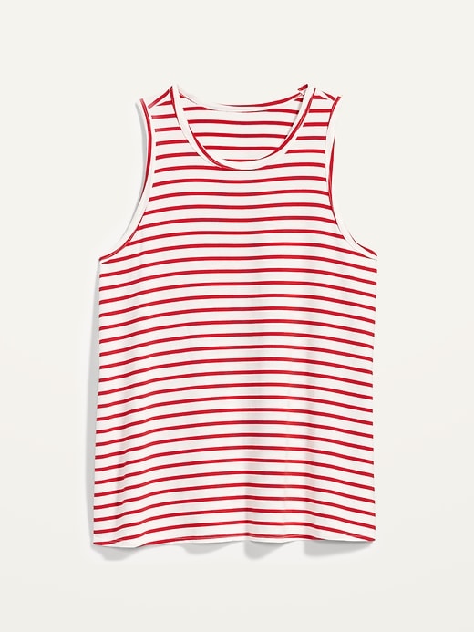 Image number 2 showing, Sleeveless Luxe Striped T-Shirt