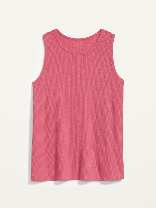Old Navy Luxe Rib-Knit Swing Tank Top for Women. 2