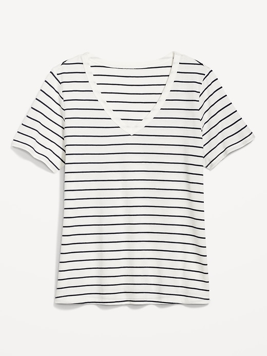 Image number 4 showing, EveryWear Striped Slub-Knit T-Shirt