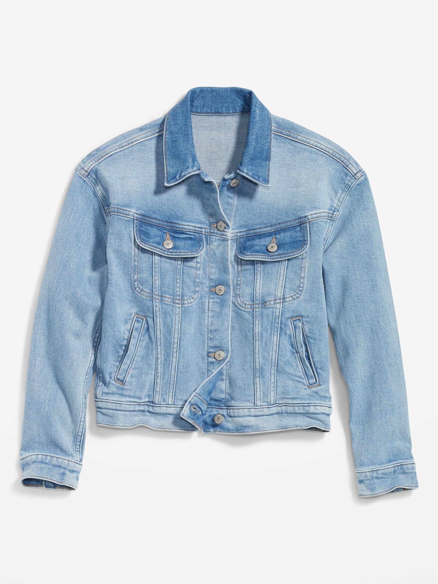 Cropped Jean Jacket | Old Navy