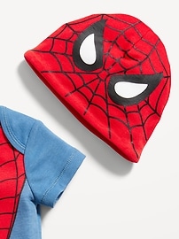 View large product image 3 of 3. Marvel™ Spider-Man Unisex 3-Piece  Bodysuit, Pants & Hat Layette for Baby