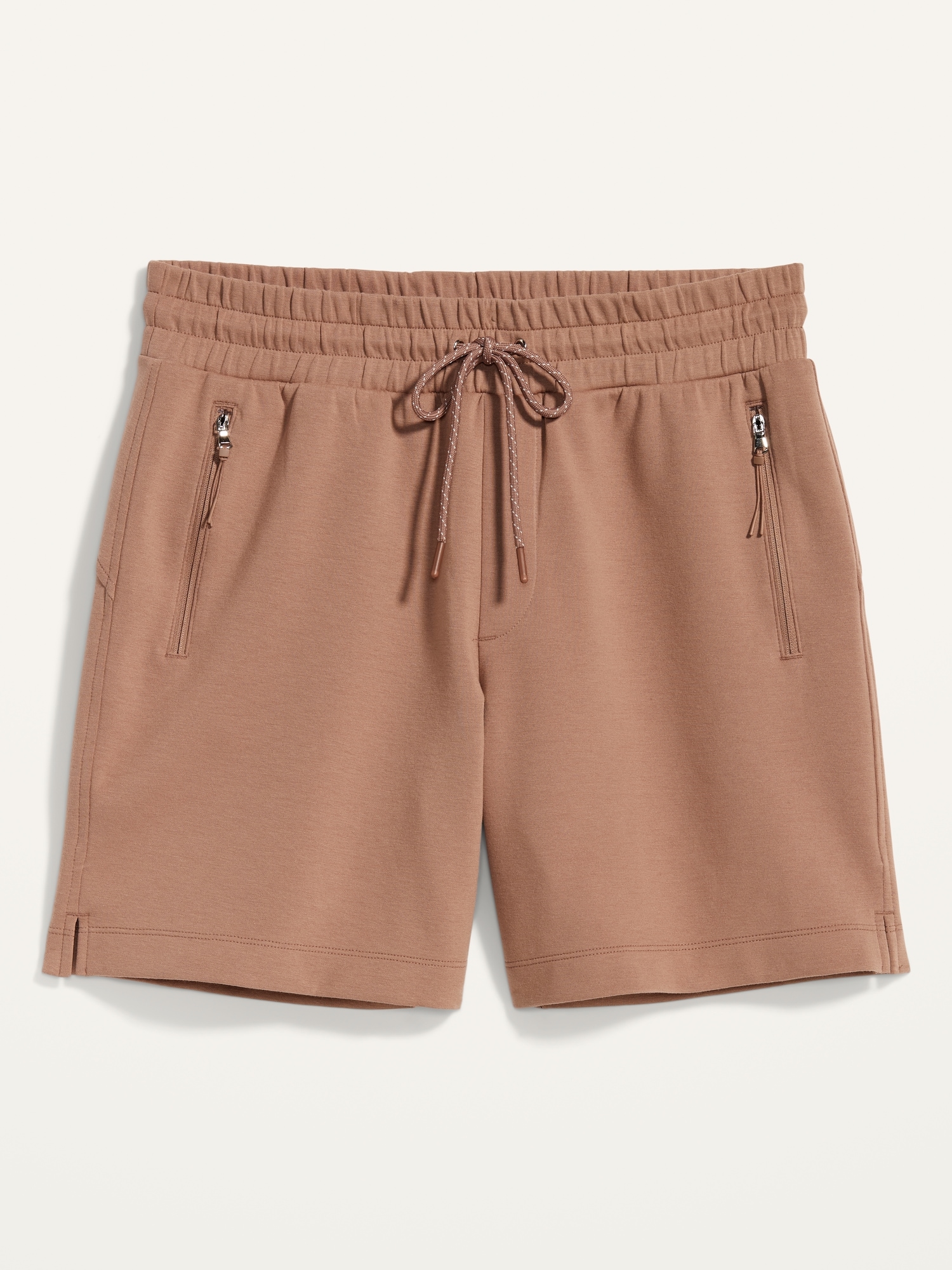 High-Waisted Dynamic Fleece Shorts -- 6-inch inseam