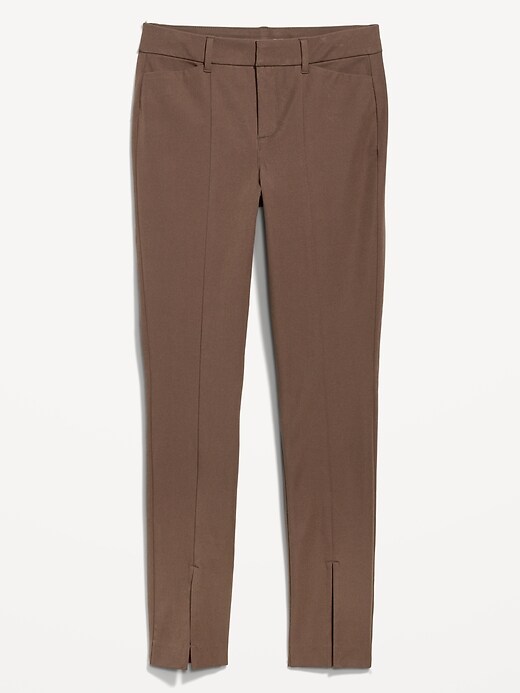 Image number 4 showing, High-Waisted Split-Front Pixie Skinny Pants for Women