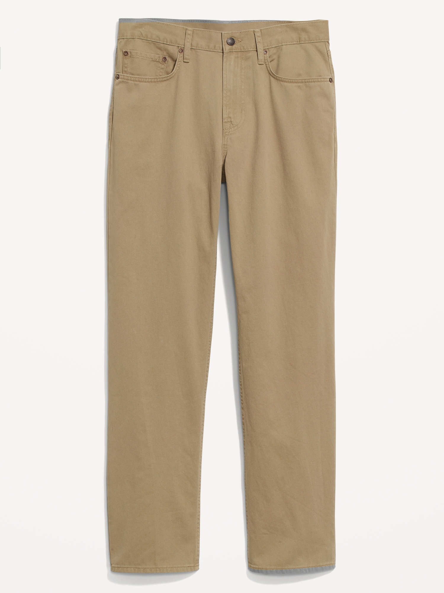 Old Navy 100% Cotton Khaki Pants Mens 32x30 Tan Classic Twill Straight Leg