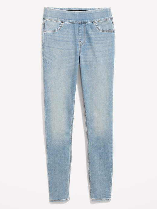 Image number 4 showing, Mid-Rise Wow Super-Skinny Jeggings