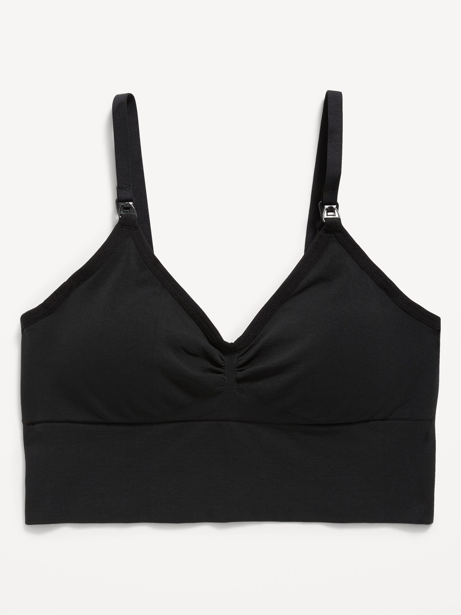 Бра Maternity Pumping, высокая поддержка — Old Navy, цвет: Чёрный — фото 5