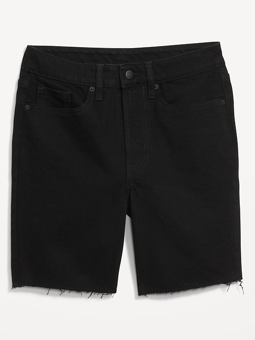 Image number 4 showing, High-Waisted OG Jean Cut-Off Shorts for Women -- 7-inch inseam