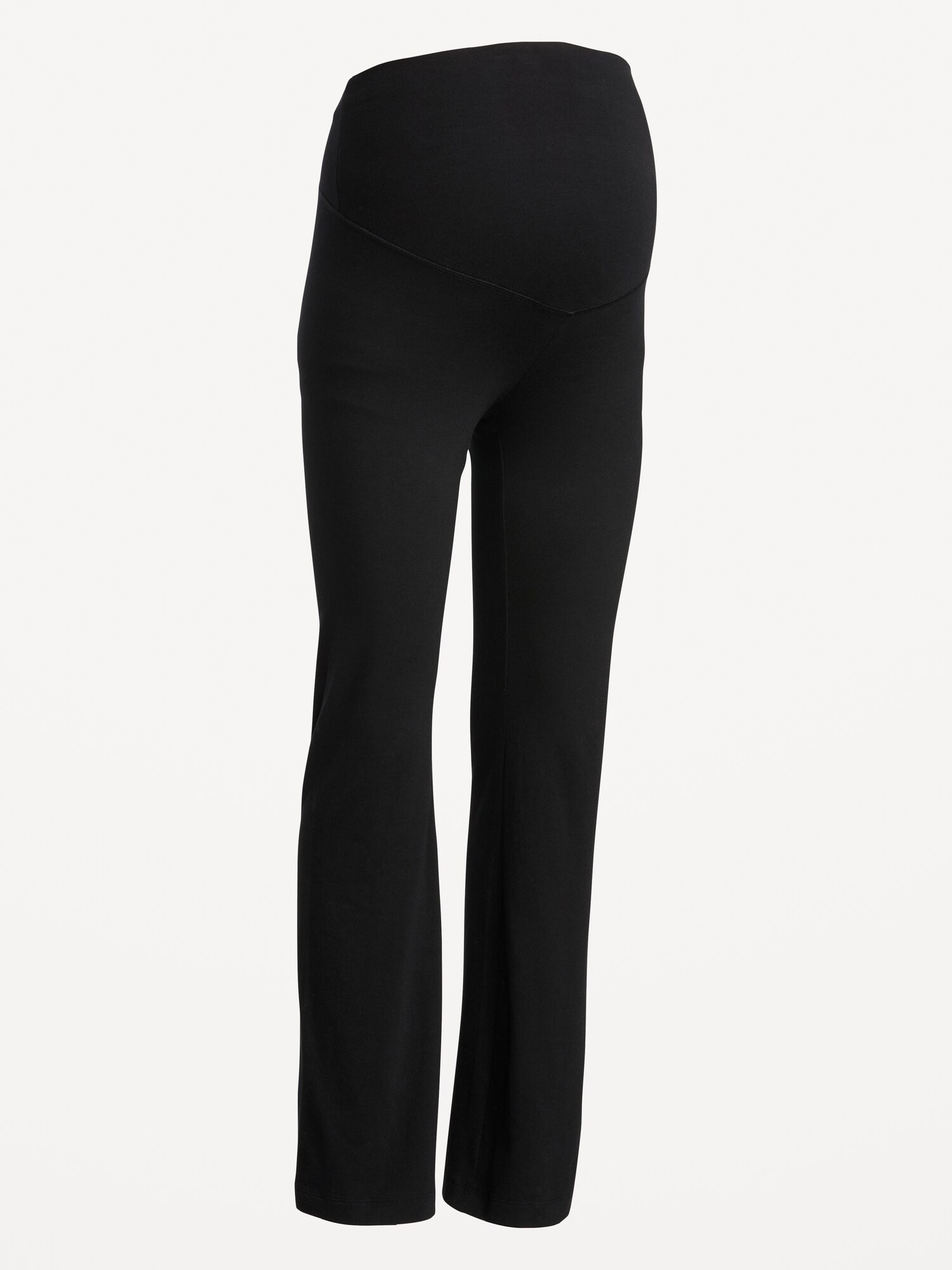Женские леггинсы Old Navy Maternity Full-Panel Flare, цвет: Чёрный — фото 4