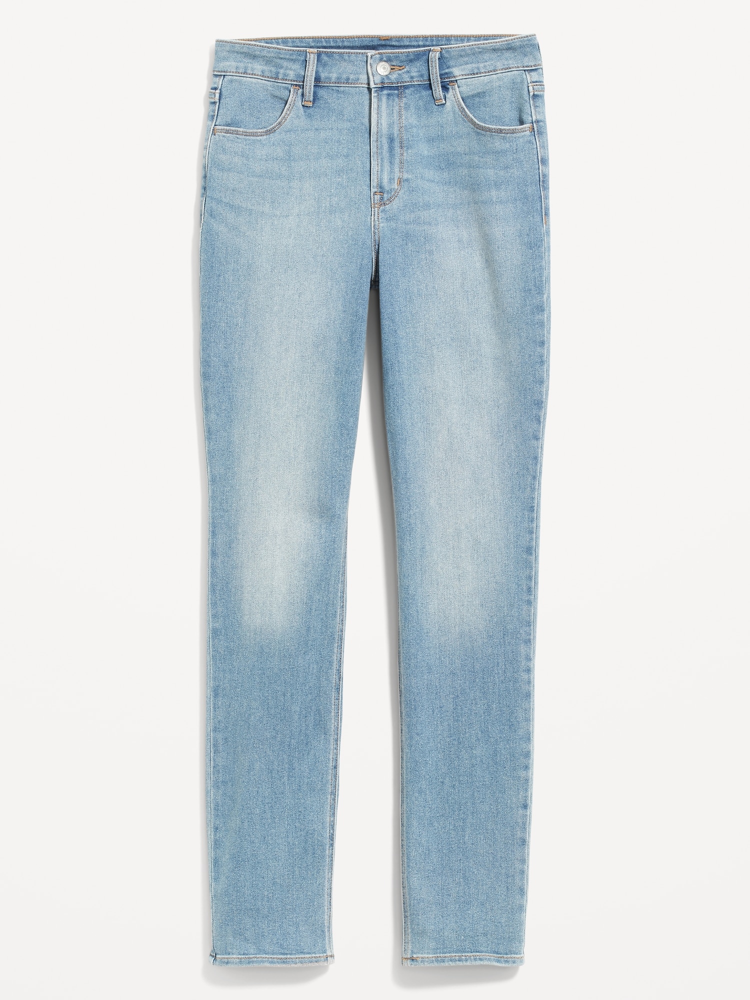 High-Waisted Wow Straight Jeans