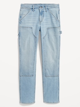 90's Straight Built-In Flex Workwear Carpenter Jeans