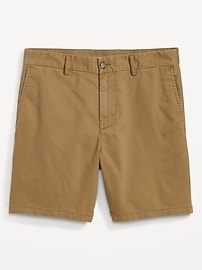 View large product image 3 of 3. Slim Built-In Flex Ultimate Chino Shorts -- 7-inch inseam