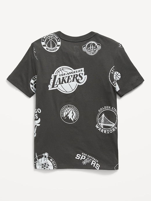 View large product image 2 of 2. NBA® Gender-Neutral Graphic  T-Shirt for Kids