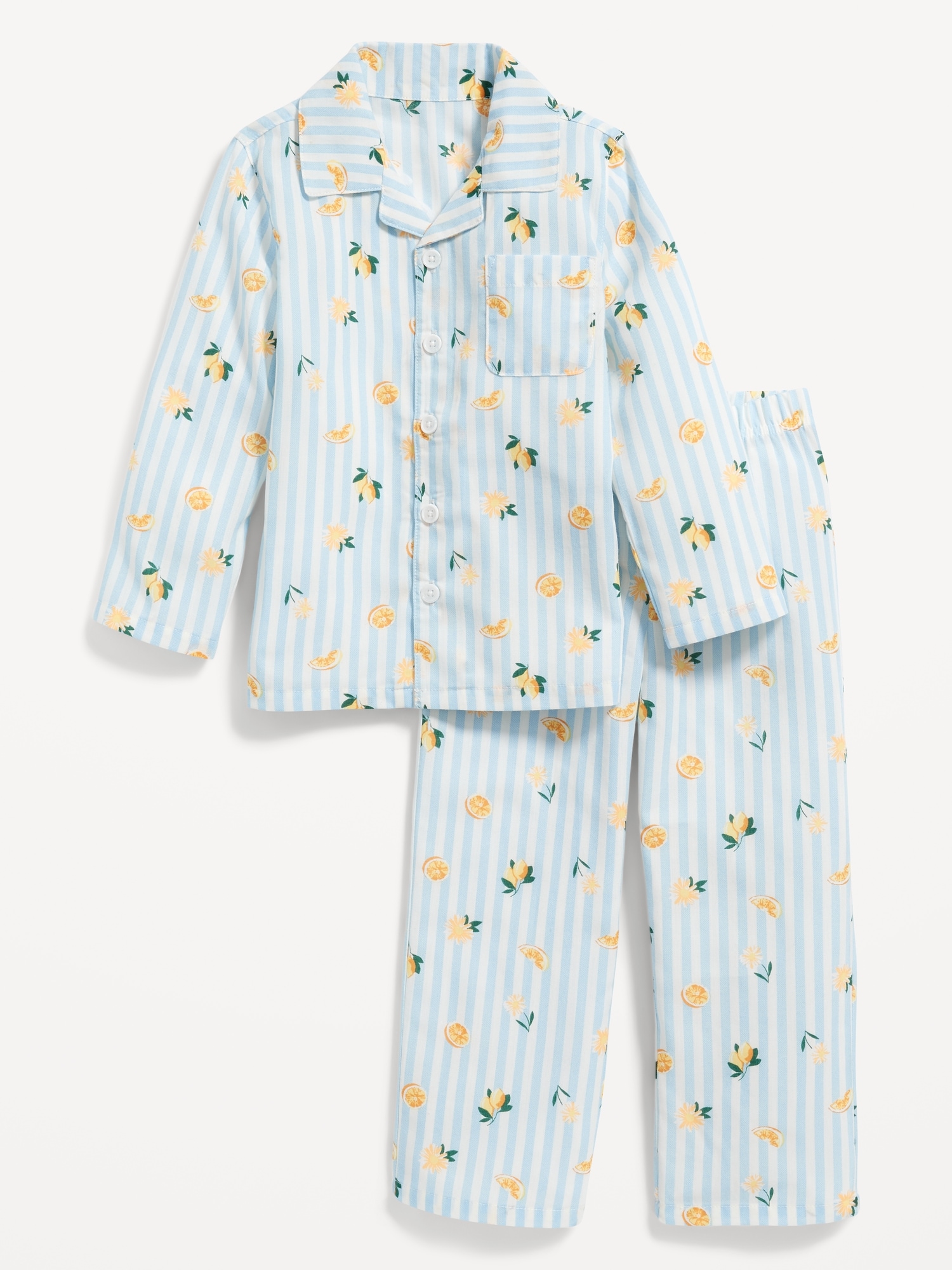 Unisex Matching Printed Pajama Set for Toddler & Baby | Old Navy