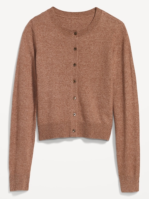 Image number 4 showing, Cropped Cozy-Knit Cardigan