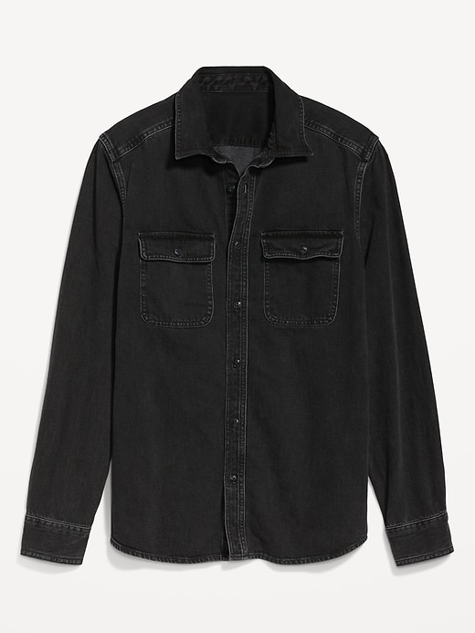 Image number 4 showing, Classic Fit Jean Workwear Shirt