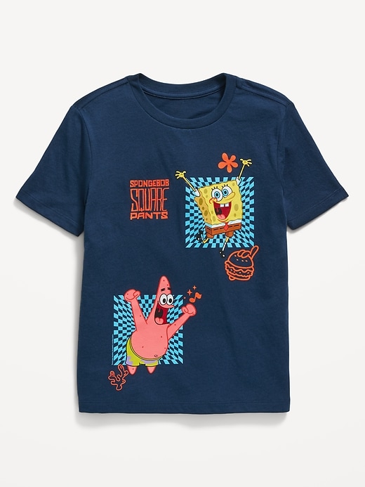 View large product image 1 of 2. SpongeBob SquarePants™ Gender-Neutral T-Shirt for Kids