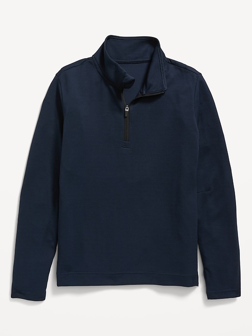 Go-Dry Cool Mock-Neck Quarter-Zip Top for Boys | Old Navy