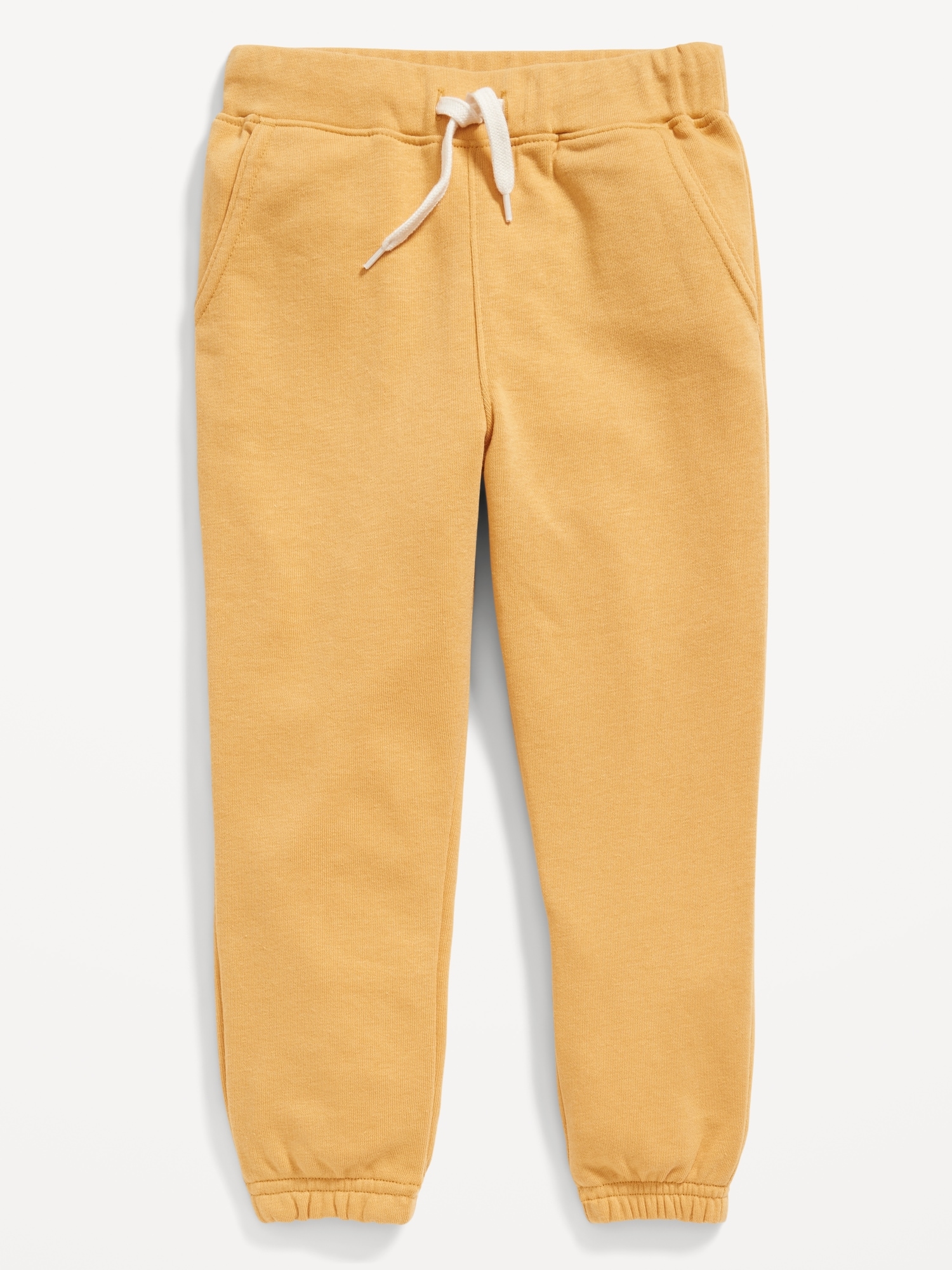 Old Navy Unisex Cinched-Hem Sweatpants for Toddlers yellow. 1