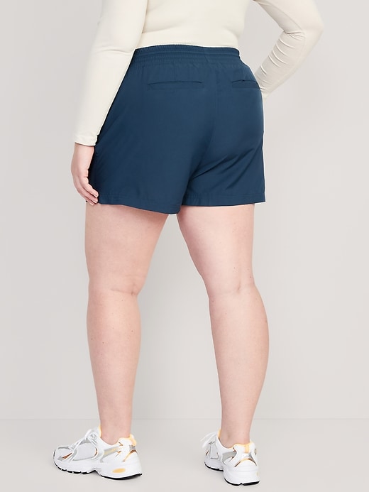 Image number 8 showing, High-Waisted StretchTech Shorts -- 3.5-inch inseam