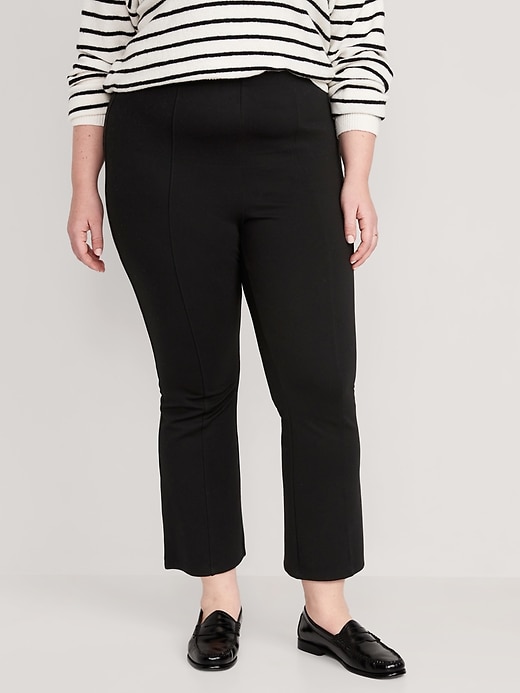 Image number 7 showing, Extra High-Waisted Stevie Crop Kick Flare Pants