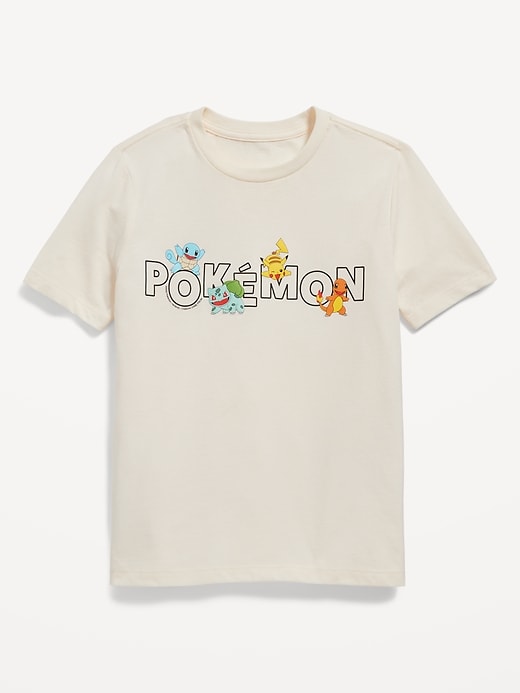 View large product image 1 of 2. Matching Pokémon™ Gender-Neutral T-Shirt for Kids