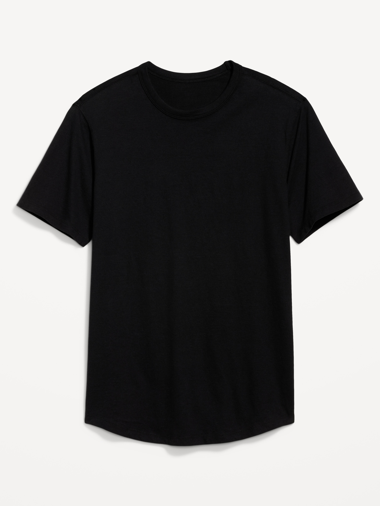 Soft-Washed Curved-Hem T-Shirt for Men | Old Navy