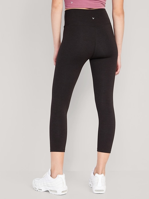 Image number 7 showing, Extra High-Waisted PowerChill Cropped Leggings for Women