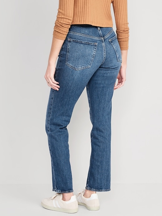 Image number 2 showing, High-Waisted OG Straight Jeans