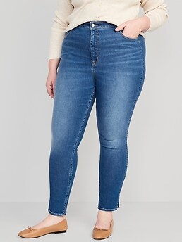 Extra High-Waisted Rockstar 360° Stretch Super-Skinny Jeans