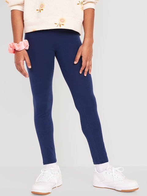 Leggings for Girls - Dark Sea Blue
