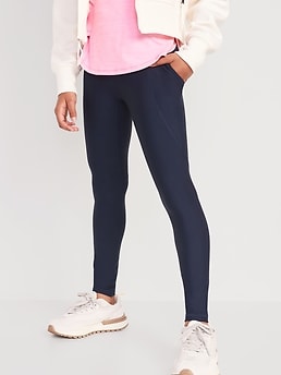 Old Navy High-Waisted PowerSoft Side-Pocket Crop Leggings for Girls, Old  Navy deals this week, Old Navy flyer