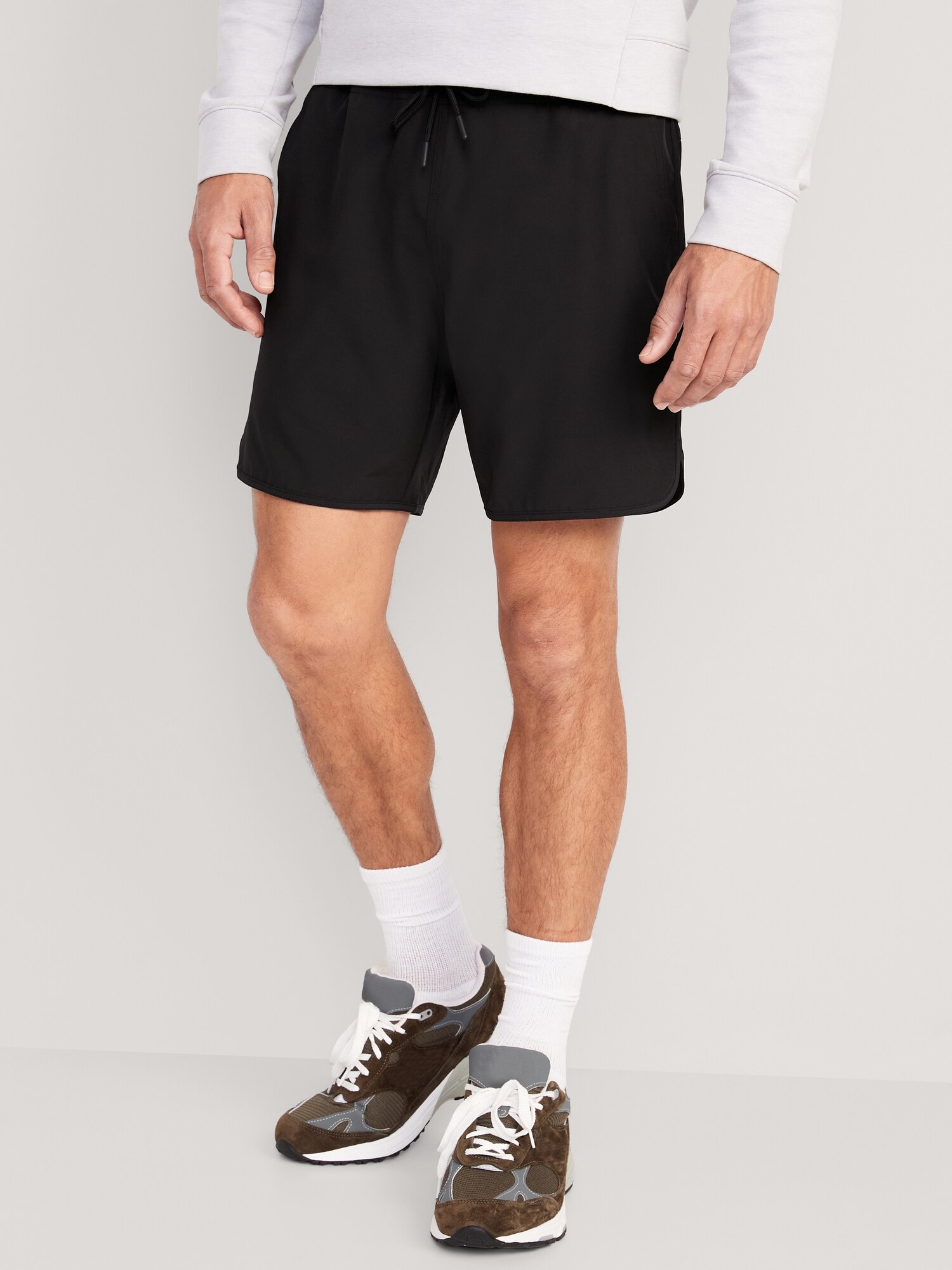 Old Navy StretchTech Rec Swim-to-Street Shorts -- 7-inch inseam black. 1