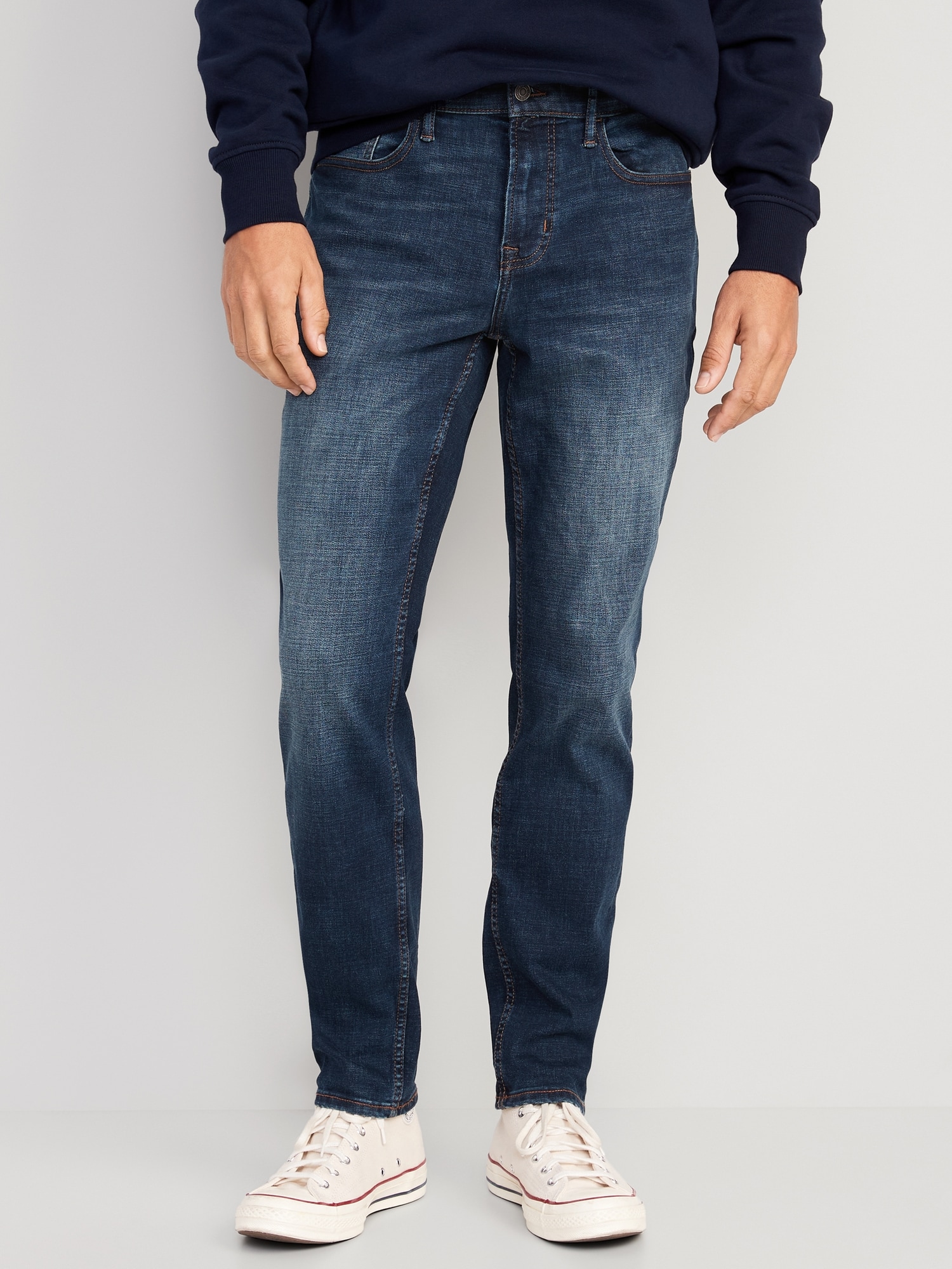 Duer Relaxed Tapered Performance Denim Jeans In Heritage Rinse | ModeSens