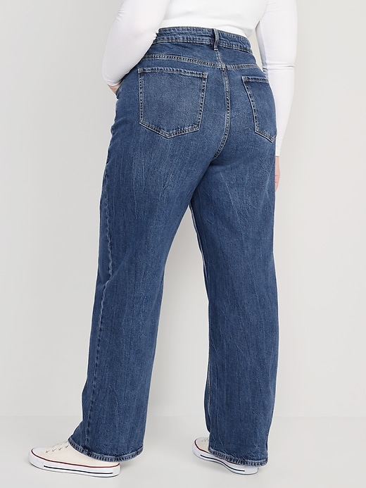 Image number 8 showing, Extra High-Waisted Wide-Leg Jeans for Women