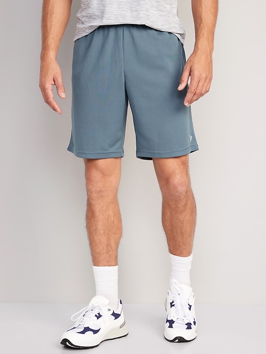 Image number 1 showing, Go-Dry Mesh Shorts -- 9-inch inseam