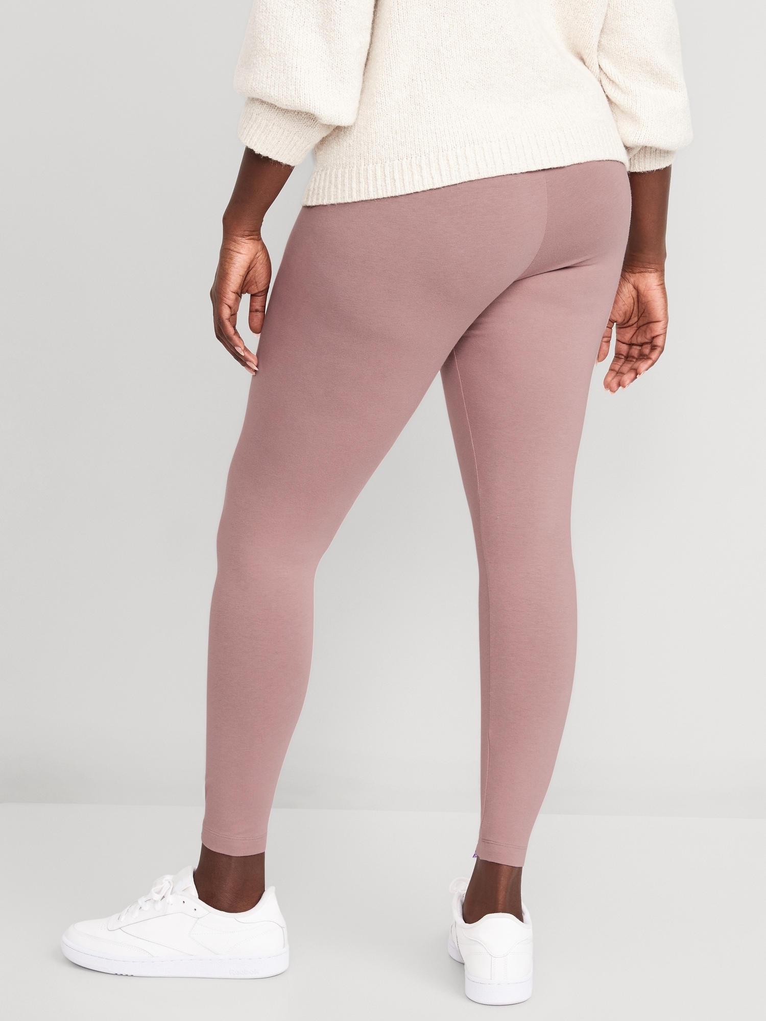 High Waisted Jersey Ankle Leggings For Women Old Navy 9134